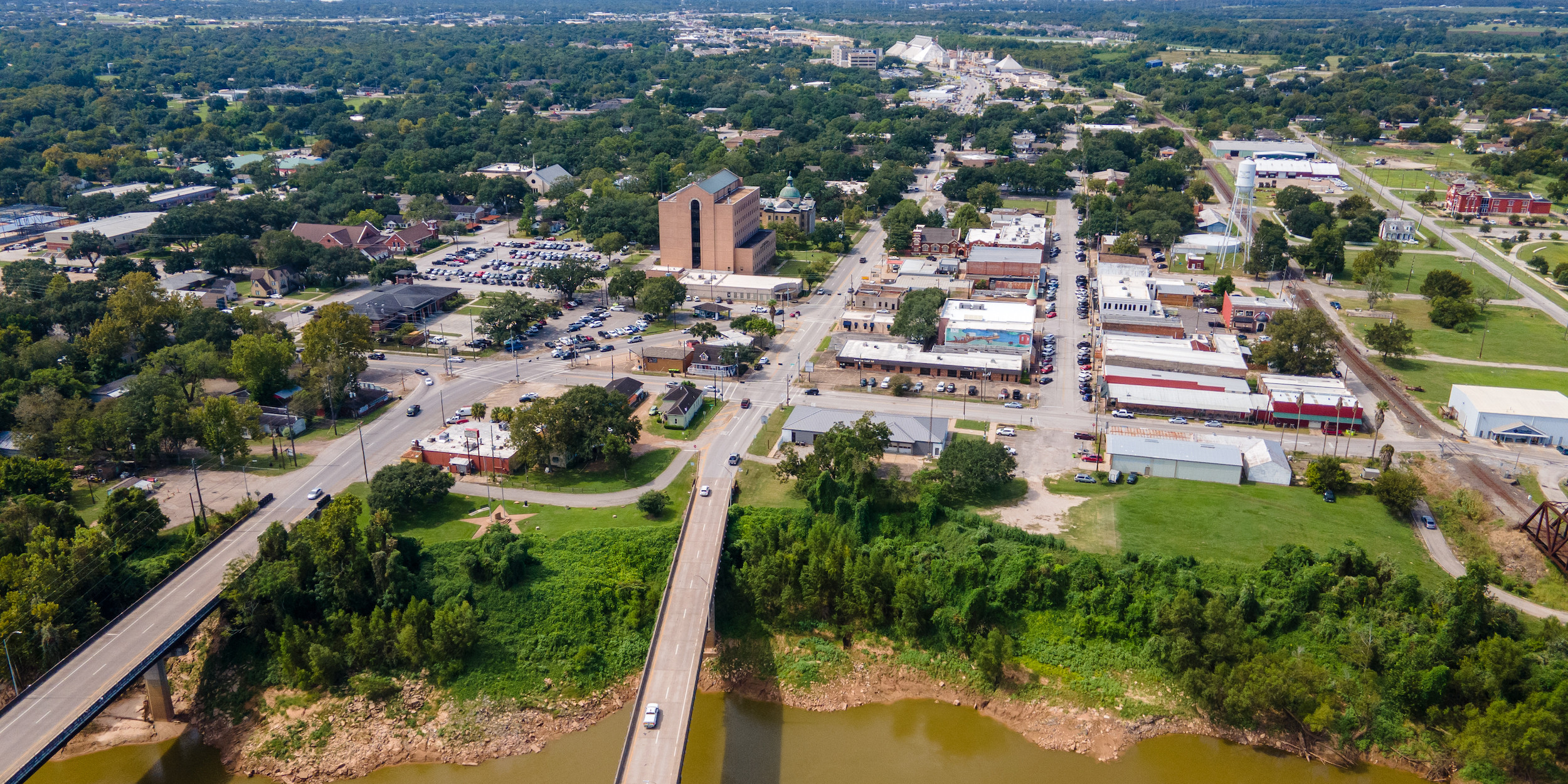 Aerial photo of Richmond