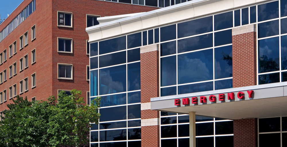 photo of hospital emergency room